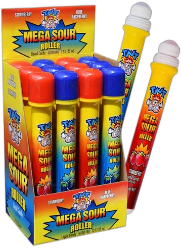 TNT Mega Sour Roller 105ml pack shot