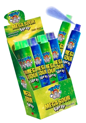 TNT Mega Candy Sour Watermelon & Grape Spray pack shot
