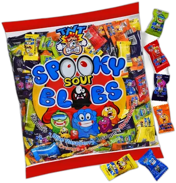 TNT Spooky Sour Blobs pack shot