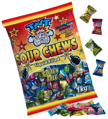 TNT Sour Chews pack shot