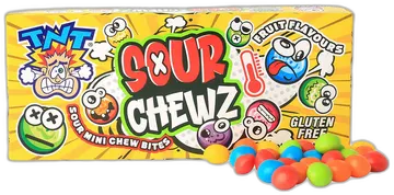 TNT Sour Chewz Box pack shot