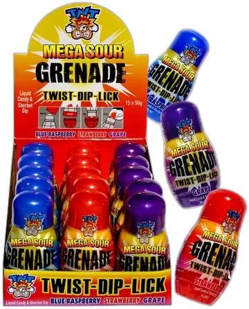 TNT Mega Sour Grenade pack shot