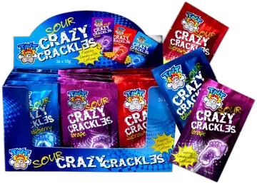 TNT Sour Crazy Crackles pack shot