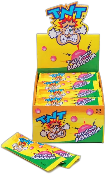 TNT Tutti Frutti Bubblegum Stick pack shot