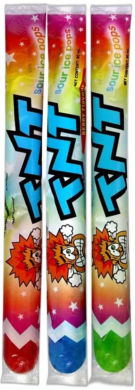 TNT Sour Ice Pop pack shot