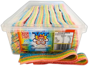 TNT Sour Straps Multicolour pack shot