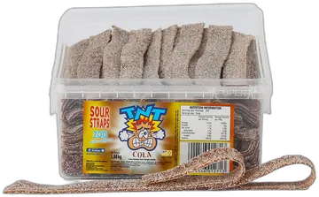 TNT Sour Straps Cola pack shot