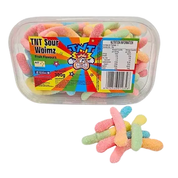 TNT Sour Woimz pack shot